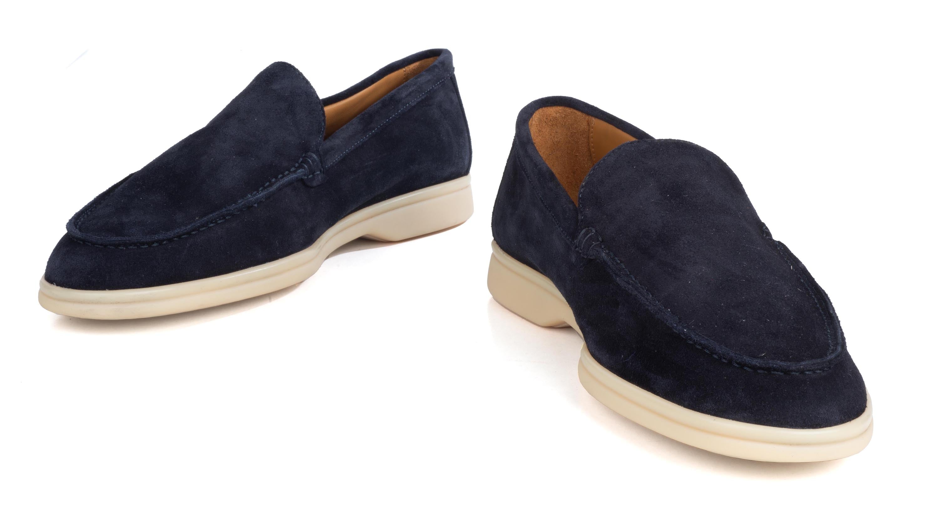 Summer Walk Moccasin 05 Navy