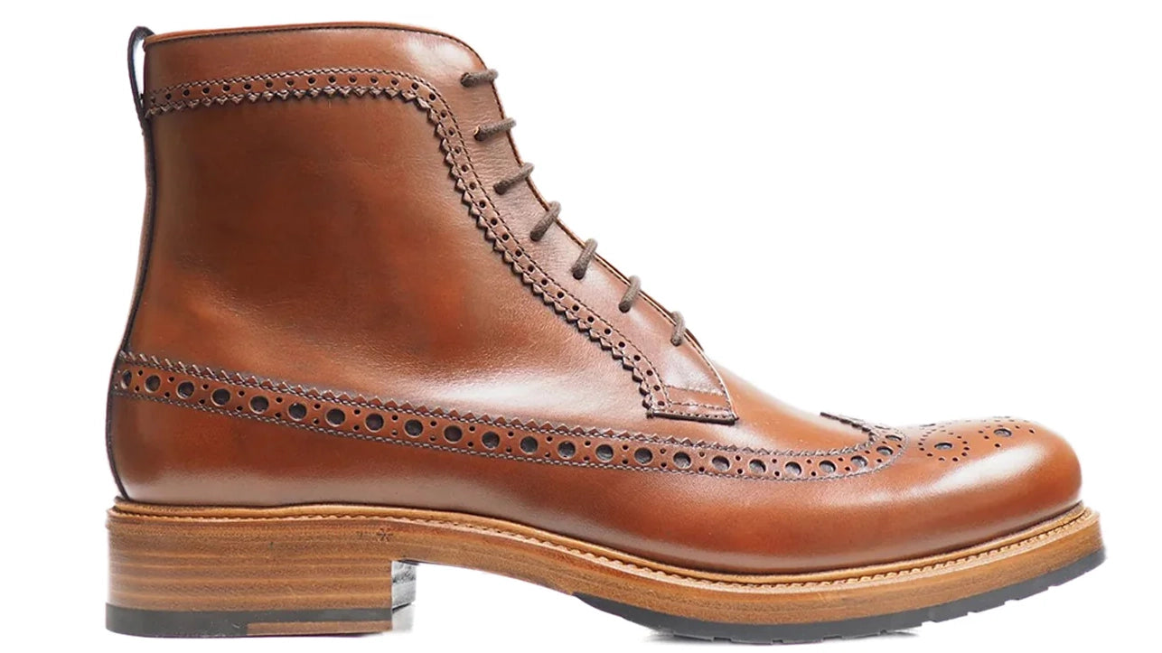 Ettore 1164 Ettore Laced Boot Brogue.