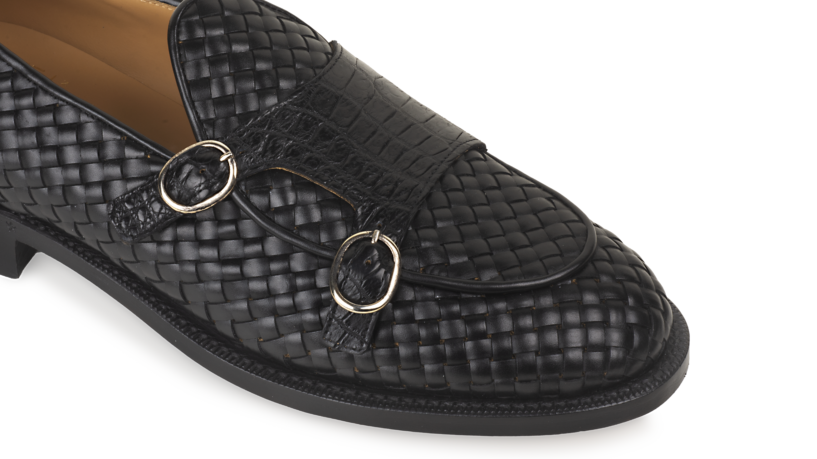 Loafer 02 - Double monk - Goodyear welted - Black