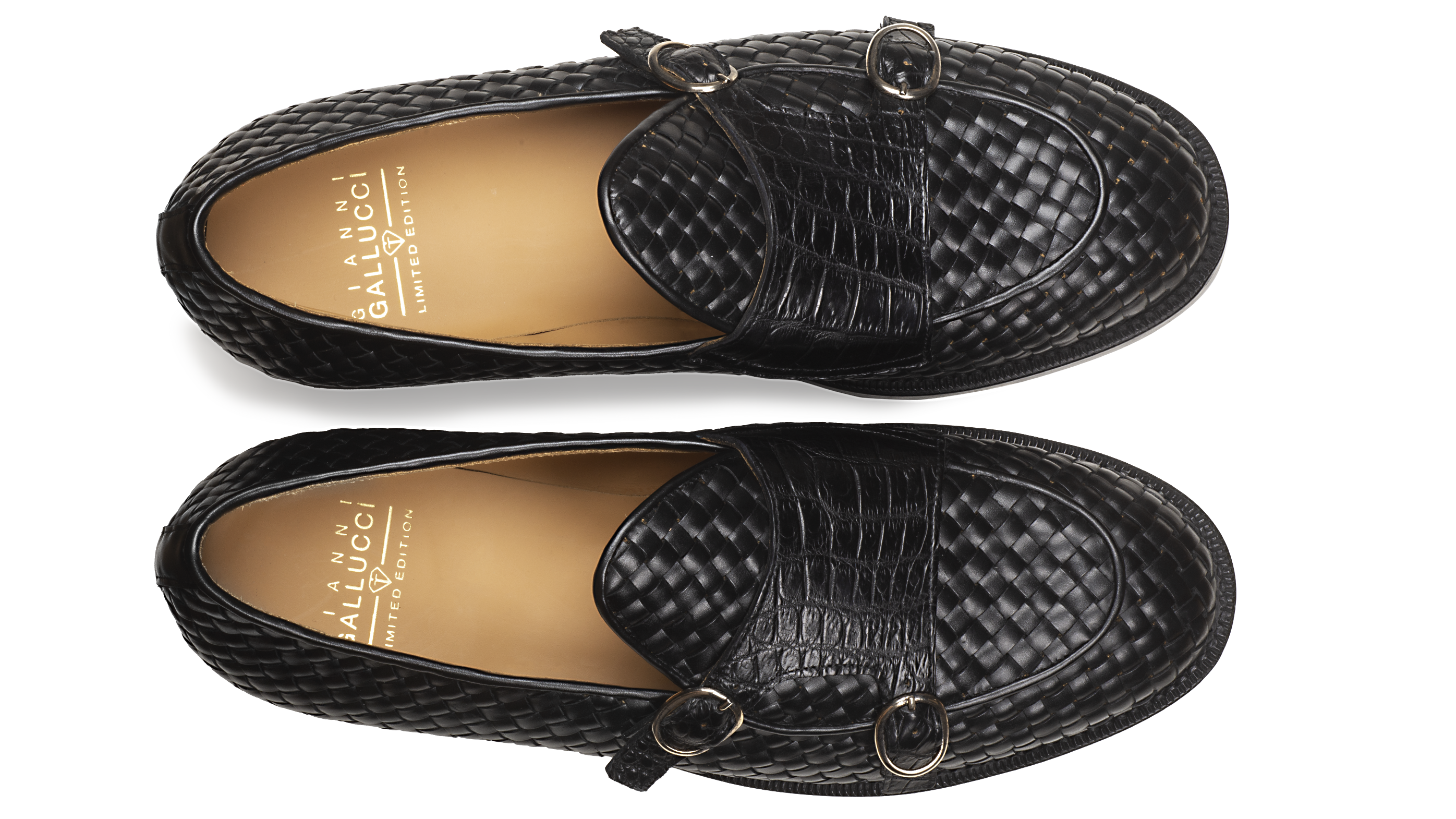 Loafer 02 - Double monk - Goodyear welted - Black