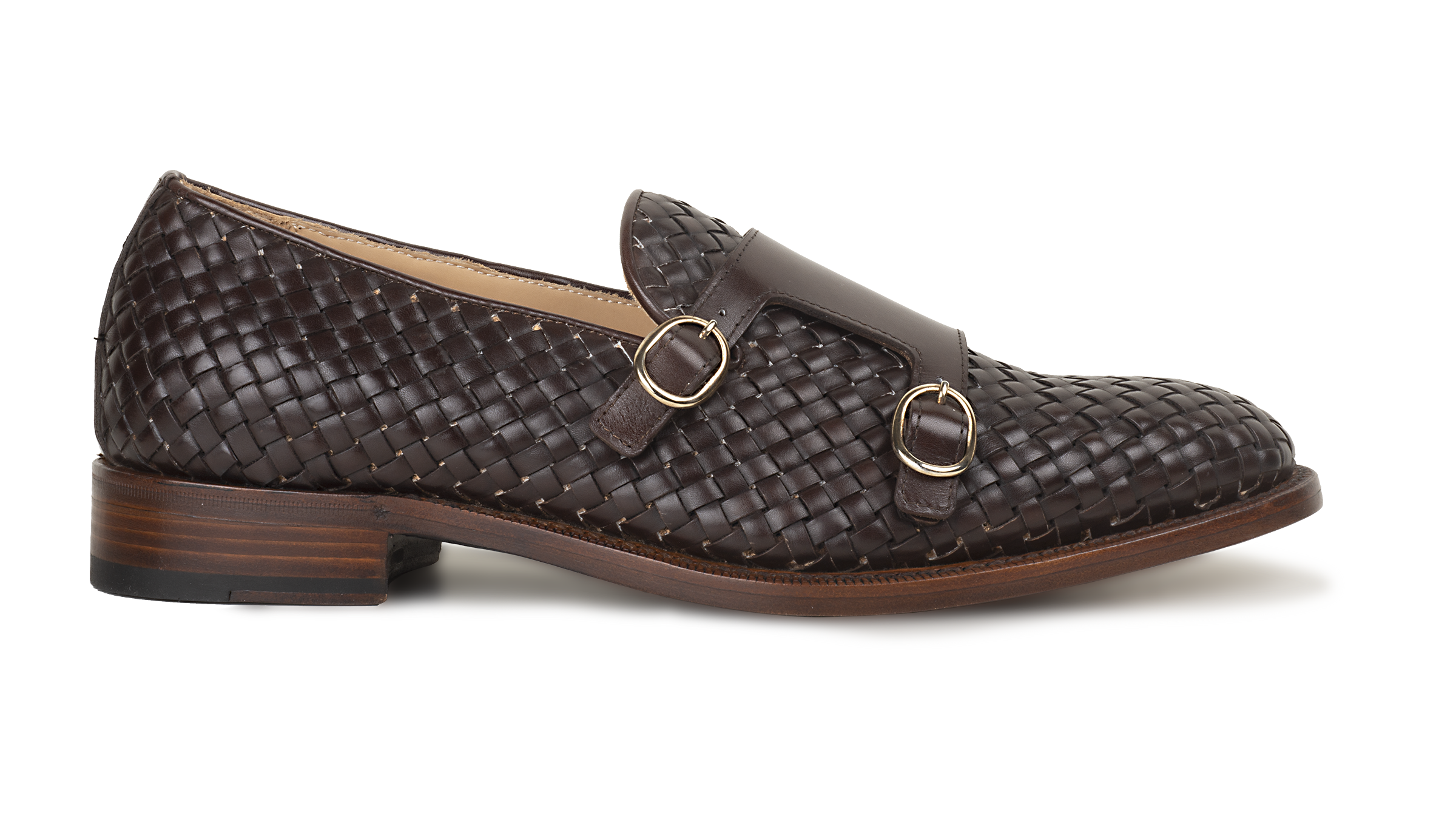 Loafer 02 - Double monk - Goodyear welted - Dark brown
