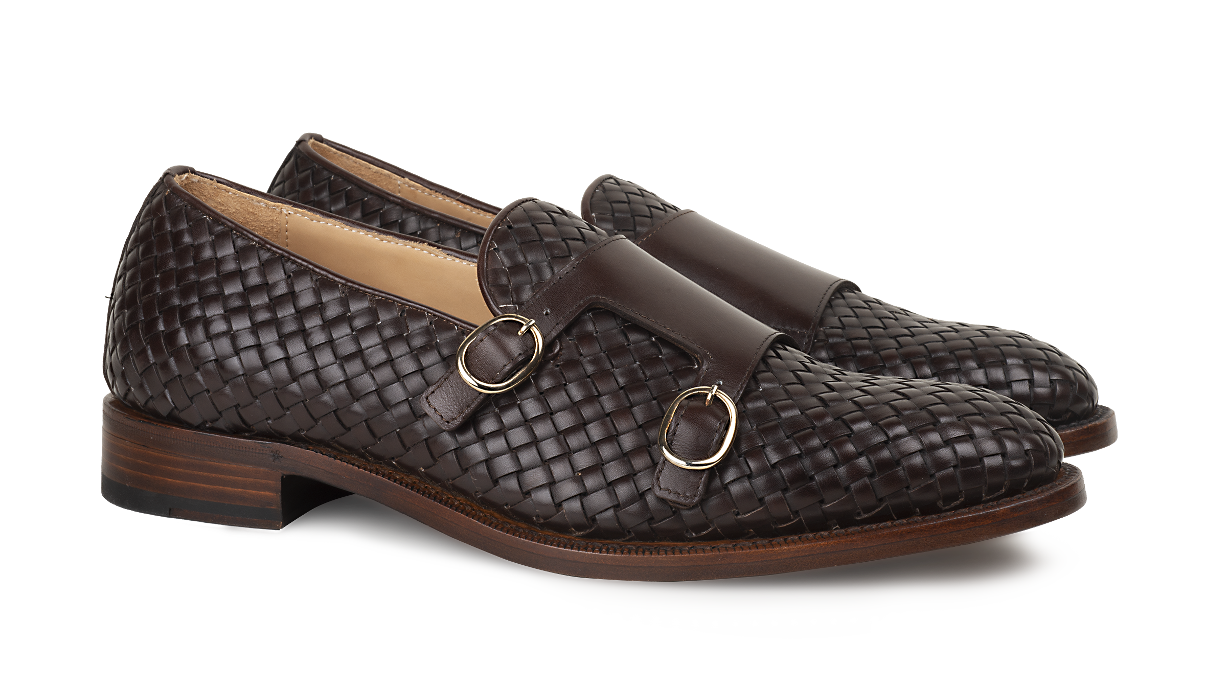 Loafer 02 - Double monk - Goodyear welted - Dark brown