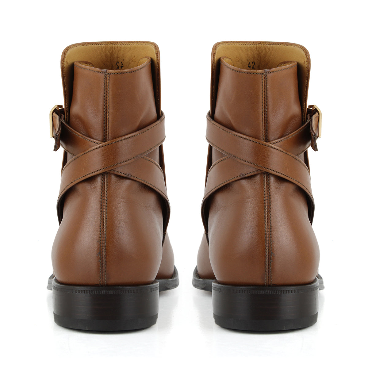 1213 Rossano Ankle Boot Calfskin Leather Brown