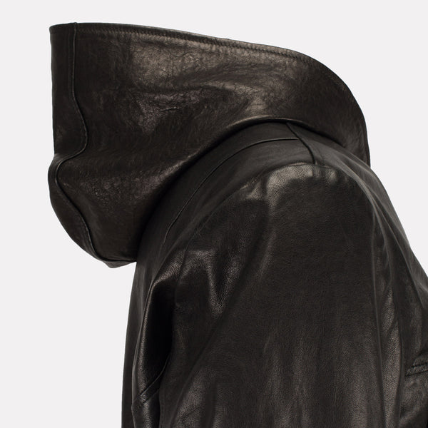 Leather Jacket WOODY in Black