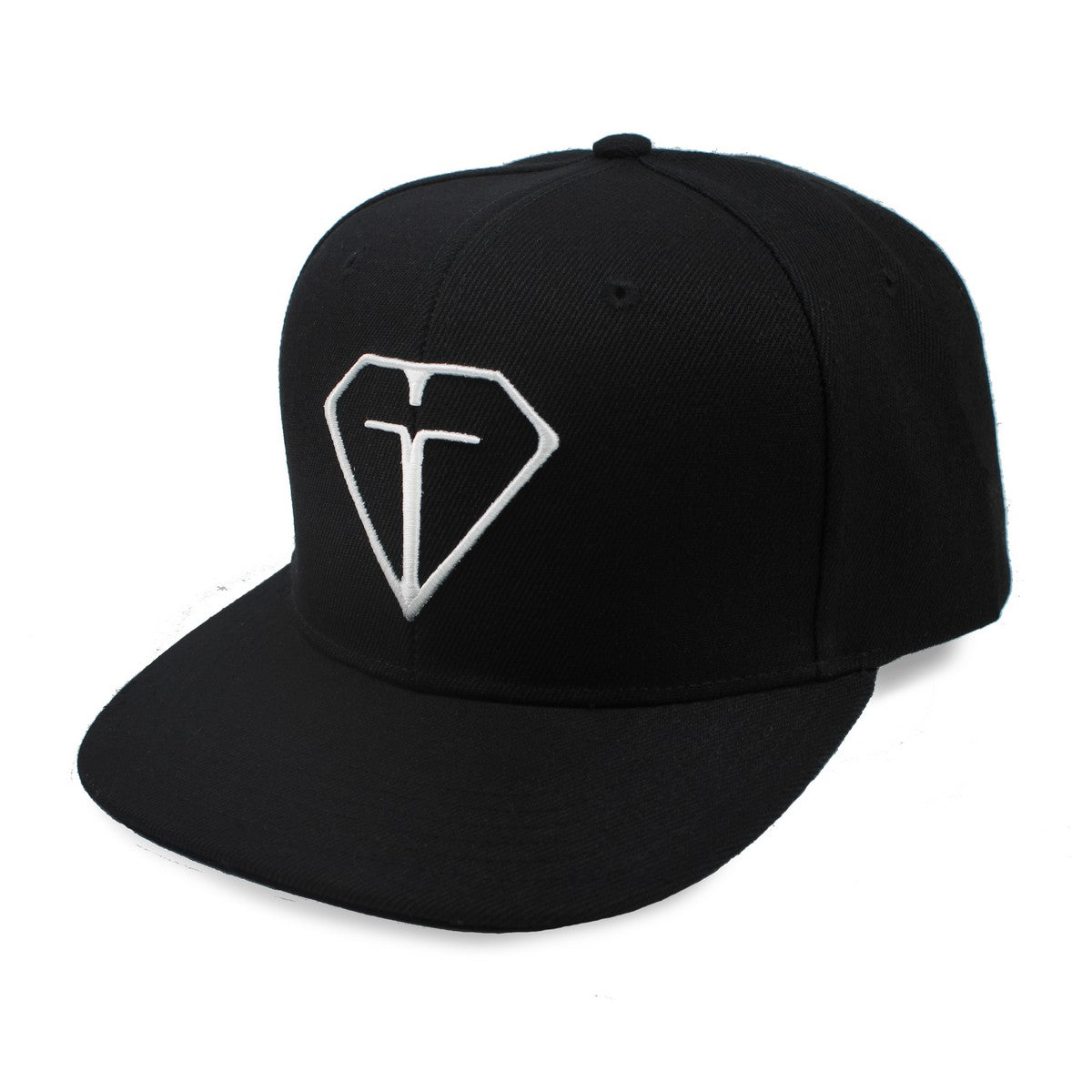 Black baseball cap with iconic Diamond Logo